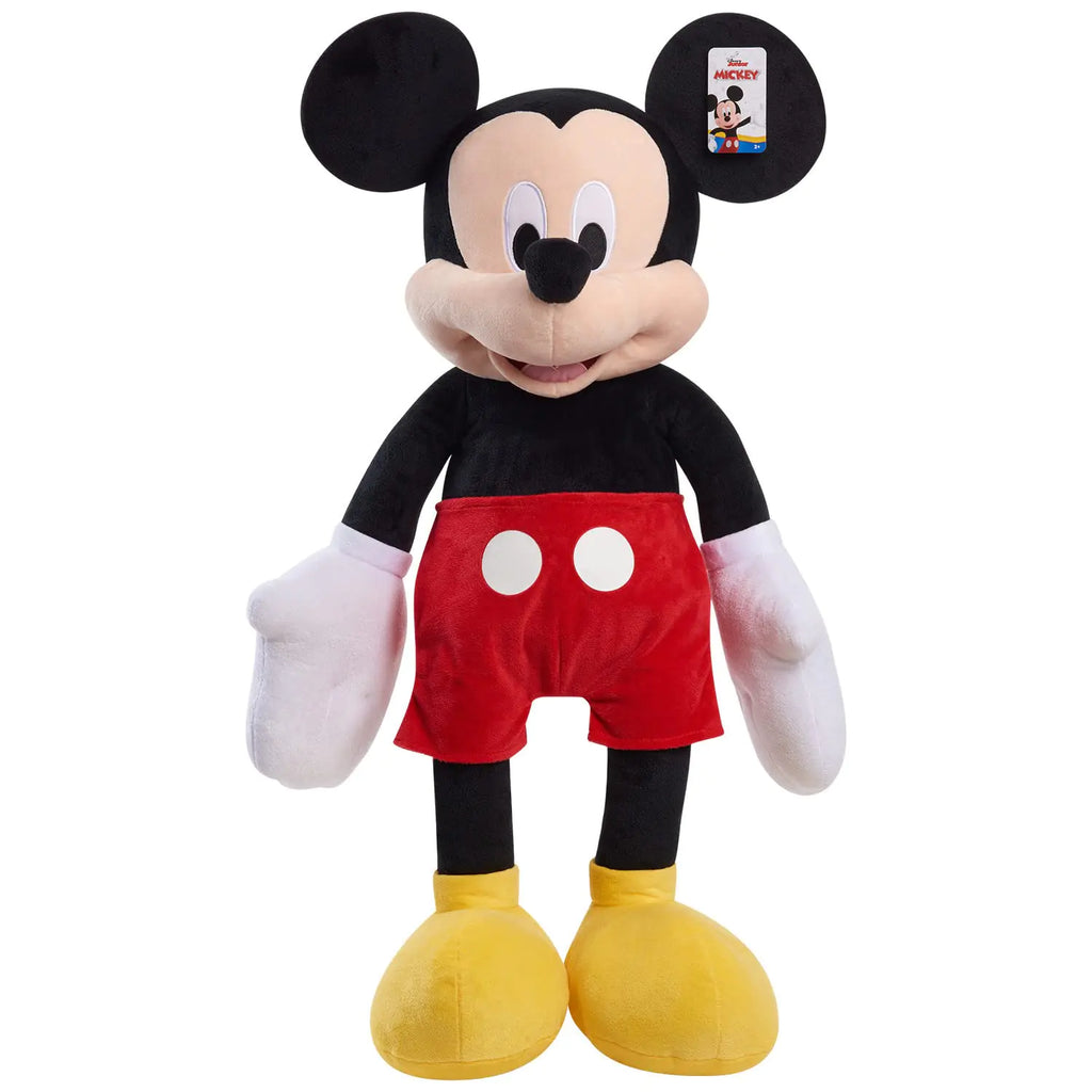 Disney Junior Mickey Mouse 40 Inch Giant Plush Mickey Mouse Stuffed Animal for Kids Officially Licensed Kids Toys for Ages 2 Up Gifts and Presents